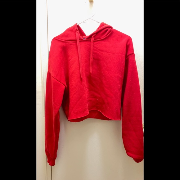Forever 21 Sweaters - Red crop top